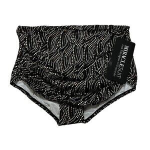 Miraclesuit Sz 14 Bronze Norma Jean Retro HiWaist‎ Tummy Control Swim Bottom NWT
